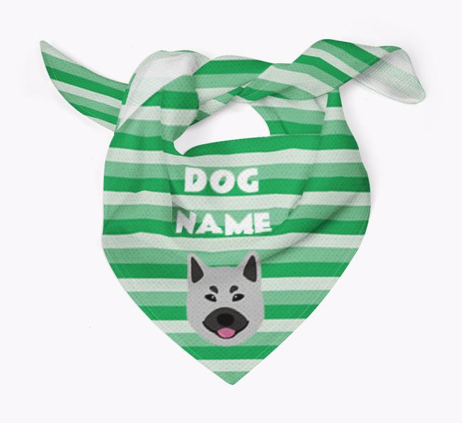 Personalized 'Stripes' Bandana for your {breedFullName}